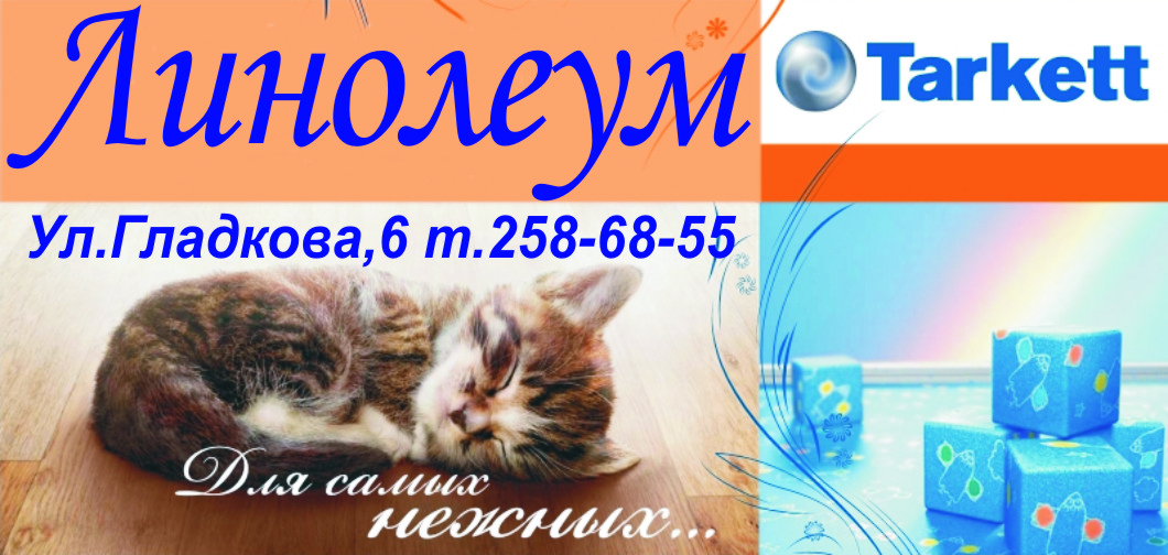 Магазин "ЛИНОЛЕУМ" на Гладкова, 6/1 Магазин "ЛИНОЛЕУМ" на Гладкова, 6/1